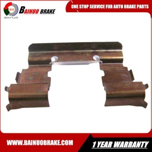 China Affordable Brake accessories abutment hardware slide retaining clips guide springs for automobile disc brake pads