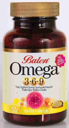 Omega 3-6-9 60 Soft Capsule 1200 mg