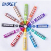 12 Multicolors Custom Whiteboard Marker Pen , with Refill Ink Kids Whiteboard Marker Set - MP3905#12