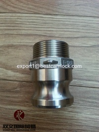 4" Stainless steel camlock coupling type F