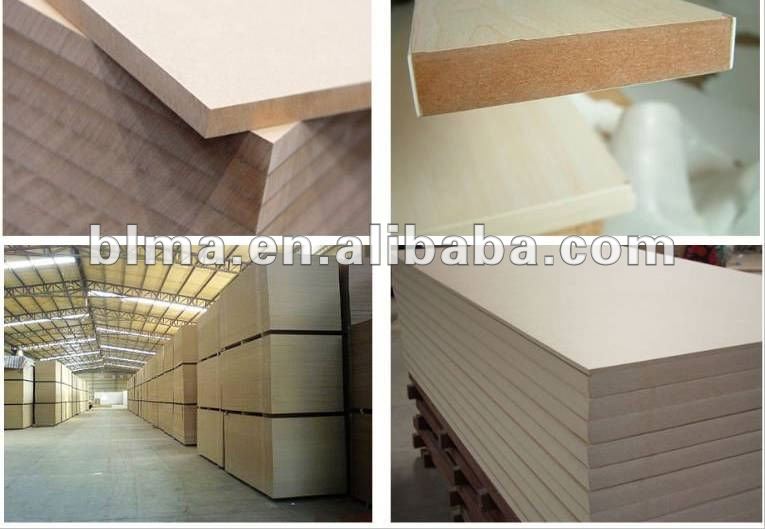 Different levels of different thickness of MDF