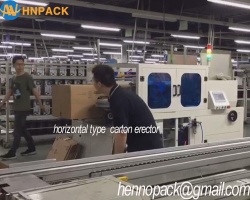 Hennopack up to 30 box high speed carton erector MACHINE