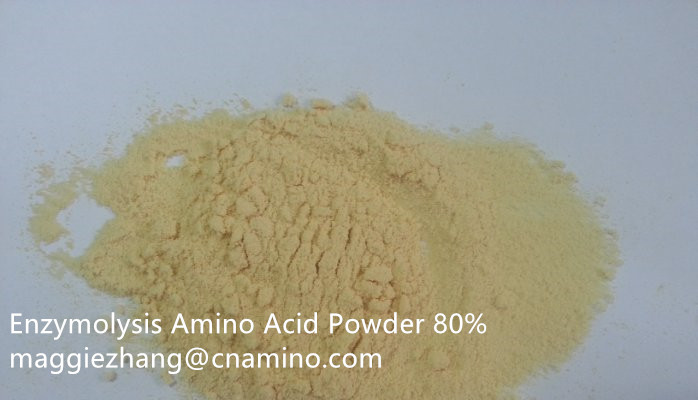 Enzymolysis hydrolysis amino acids powder 80% with organic nitrogen 14%