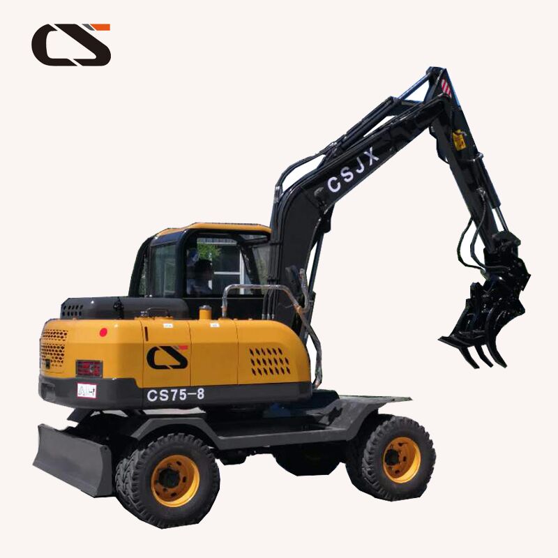 7T wheel excavator