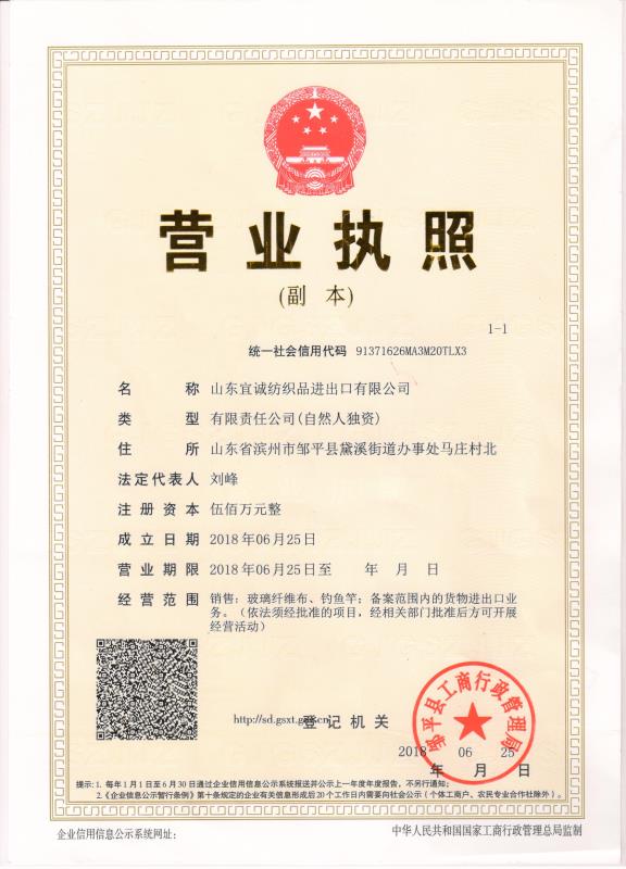 Shandong Yicheng Import & Export Co., Ltd