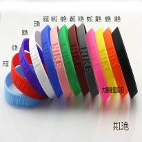 OEM wholesale customzied cheaper silicon wristband /bracelet for promotion gift