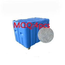 container for dry ice/dry ice storage container
