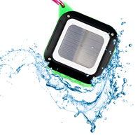 mini waterproof solar bluetooth speaker
