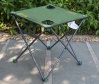 Simple fishing table with cup holder portable folding outdoor garden camping