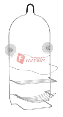 chrome plated shower caddy