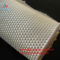 Polyester woven geotextile