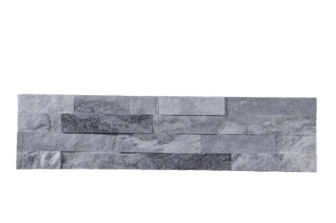 Grey quartz culture stone panel