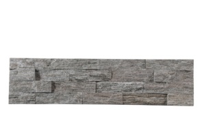 Black wood grain culture stone panel