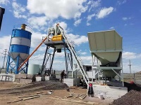 Compact Mixing Plants with Skip Loading