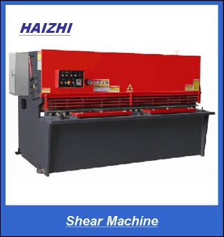 Shear machine expansion joint forming machine