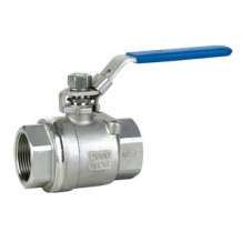 2PC Ball valve with locking device