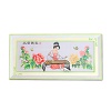 High quality framed finished Chinese wall hangings cross stitch fabric