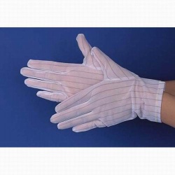10mm Stripe Anti-slip Gloves for Hospitals, Labs and Cleanrooms Antistatic Safety and ESD Protection