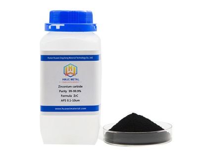 zirconium carbide nano ZrC ZrC powder Nanoparticles 99.5% purity Zirconium carbide powder