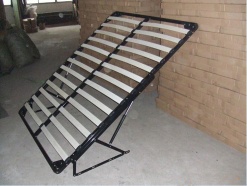 King Size Lift Up Bed Storage Mechanism