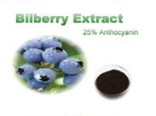 Bilberry Extract 25% anthocyanidins