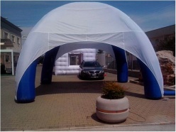 Inflatable Spider Air Canopy Tent with Printed Graphics