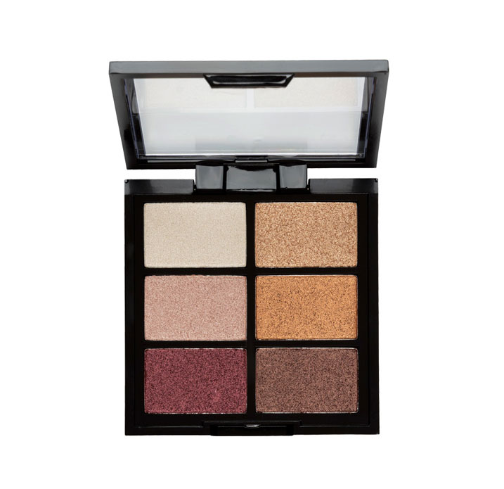 Private label cosmetics 6 colors Eyeshadow palette