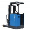Electric reach truck standing-on type