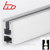 ledwide led strip aluminum profile for glass shelf