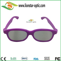 Plastic chromadepth 3d glasses with custom design