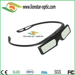 3d active glasses with plastic frame