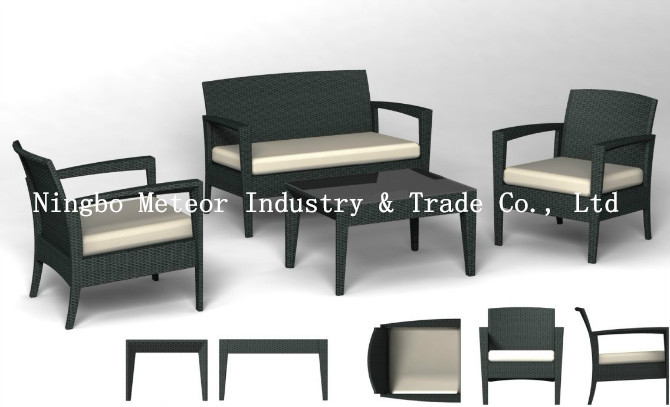 factory furniture 1) UV resistance and waterproof 2) High quality PE rattan & aluminum frame 3) 24 months warranty