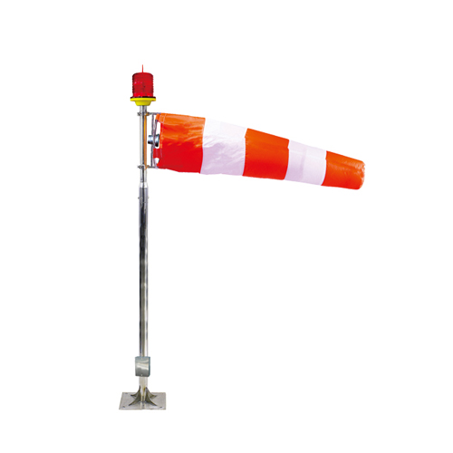 heliport windsock/wind cone LED lighting air-field wind direction indicators