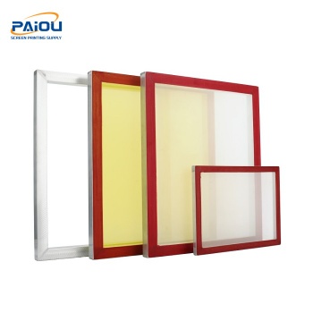 Aluminum Screen Printing Screens Pre-Stretched Silk Screen Frame China Supplier