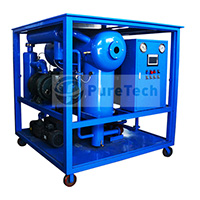 Double Stage High Vacuum Transformer Oil Filtration Machine (oil treatment plant) is used to remove free and soluble water, gases and particulate matters contained in the transformer oil.
