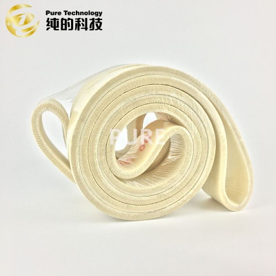 China Factory flat drive belt/industrial flat belt/ Felt belt Endless nomex felt belt for heat transfer