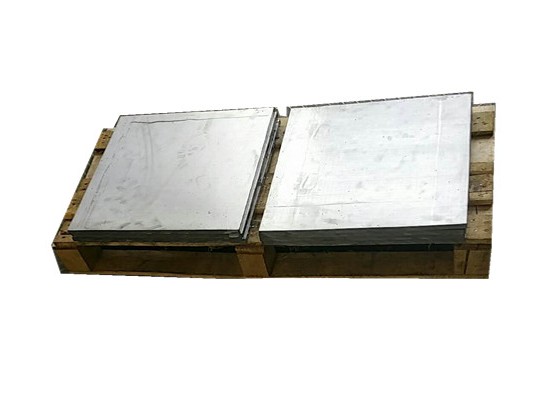 It is a sheet rolled from metallic lead.