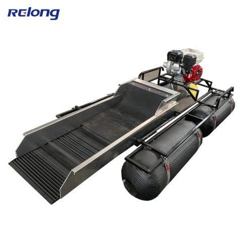 4 inch dredge boat for gold Alluvial mining machine gold separator