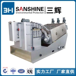 High efficiency automatic filter dehydrator sludge dewatering machine screw press or crude oil sludge - HDL-253