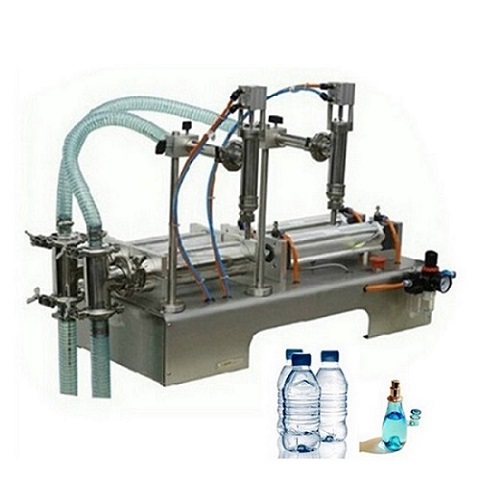 one/double head small liquid filling machine for oil cosmetics shampoo honey