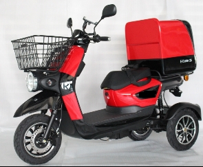 EEC CERTIFICATED THREE WHEEL ELECTRIC SCOOTER MOPED DELIVERY CHINA CHEAP PRICE