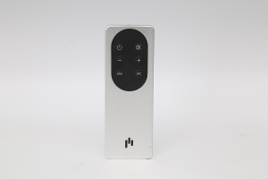 wholesale 6keys aluminum remote control with silver color for audio and amplifier