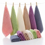 Small square towel of Smail bamboo cotton