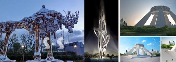 Stainless Steel Urban Sculpture