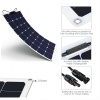 110W 18.2V high efficiency flexible solar panel