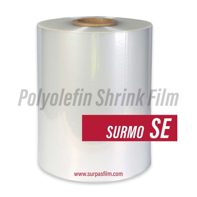 POF shrink film centerfold plastic packaging heat shrinkable polyolefin