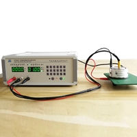 measuring solid sheet volume resistivity, thin film conductive electrostatic material volume resistivity, insulating material volume resistivity and surface resistivity