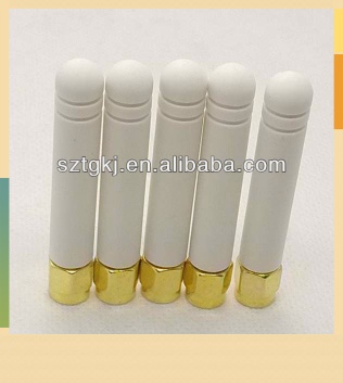Customized color white.Wifi antenna ,2.4G rubber antenna,factory price