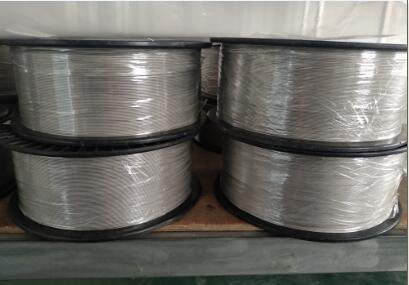 Titanium welded wire