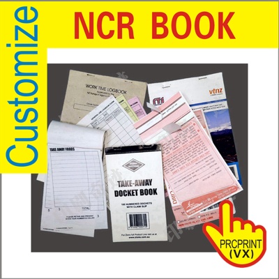 Duplicate Carbonless Receipt invoice book ,tax invoice NCR book printing